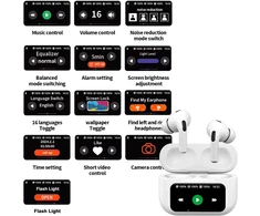 Ausinės Somostel Ausinės bluetooth Įstatomos į ausis (į ausis įkišamos tipo) ausinės Tws Lcd SMS-CK32