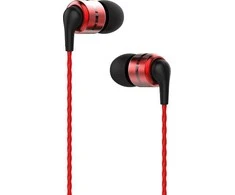 Ausinės SoundMagic E80C raudona