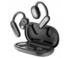 Ausinės STATIK Statik Aktive Open Bluetooth Earbuds - belaidės ausinės Įstatomos į ausis (į ausis įkišamos tipo) ausinės su przewodnictwem powietrznym (juodas)