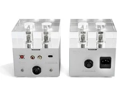 Ausinės stiprintuvas Woo Audio WA7 lempos židiniai + WA7 vamzdžių PSU