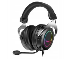 Ausinės studijinės su lankeliu ant galvos FIFINE H3 AmpliGame RGB su mikrogonem studijinės