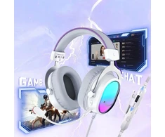 Ausinės Fifine Ausinės studijinės su lankeliu ant galvos Fifine H16W 7.1 Baltas RGB