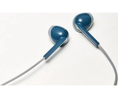Retro stiliaus Ausinės su mikrofonu JVC HA-F19M-AH-E IPX2, mėlynos