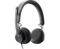 Ausinės Logitech Zone su laidu UC, Tamsiai pilkos