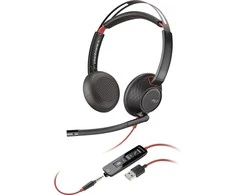 Plantronics POLY Blackwire C5220 USB-A 5200 Series Ausinės ant ausies USB ir 3,5 mm lizdas