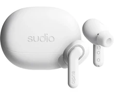 Ausinės Sudio Earbuds | E4 Pro | Bluetooth | į ausis įkišamos | Mikrofonas | Cloud Baltas | Noise canceling | Noise reduction