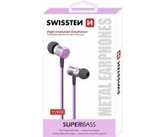 Ausinės Swissten Ausinės SWISSTEN YS900 violetinė
