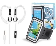 Ausinės Trevi JR660 + smartphone bėgimo juosta