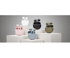 Tura Scandinavia Ab Happy Plugs Joy Lite - belaidės ausinės Įstatomos į ausis (į ausis įkišamos tipo) ausinės su ENC (pink)