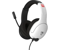 „Turtle Beach“ ausinės su mikrofonu „Airlite Fit Nintendo Switch 2“, juodos/baltos