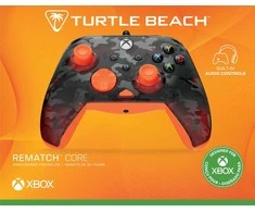 Turtle Beach Rematch Core Laidinis Žaidimų Pultelis | Ghost Camo Juoda/Oranžinė | XBOX