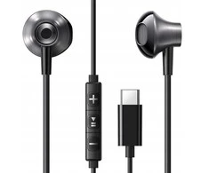 Ausinės Ugreen Įstatomos į ausis (į ausis įkišamos tipo) ausinės EP106 USB-C (juoda)