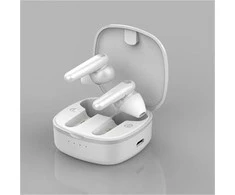 USAMS Belaidės Bluetooth ausinės 5.0 TWS SD series baltos spalvos BHUSD01