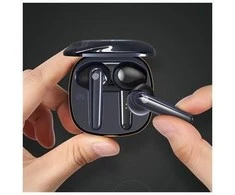 USAMS Belaidės Bluetooth ausinės 5.0 TWS SD series mėlynos spalvos BHUSD02