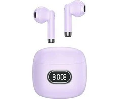 USAMS ausinės Bluetooth 5.3 TWS IA II series belaidės violetinės spalvos BHUIAII03 (USAMS-IAII15)