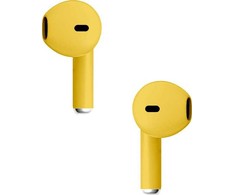 „Vega“ ausinės „BLUETOOTH“ ausinės su geltonomis „DENMEN“ ausinėmis DL29 TWS
