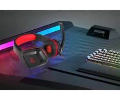 Ausinės Vertux Vertux Ausinės su mikrofonu SHASTA Raudonos 3.5mm 40mm Ambient Noise Isolation