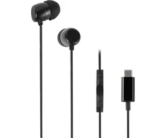 Įstatomos į ausis (In-ear tipo) ausinės Vivanco Stereo USB-C, juoda (61752)