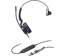 Ausinės Yealink UH 44 Mono USB-C/A (1308241)