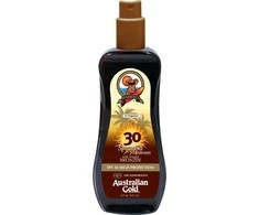 Australian Gold Spray Gel Sunscreen SPF30 Apsauginis purškiamas pienelis nuo saulės su bronzantais, 237 ml