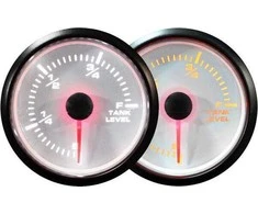 Auto Gauge Automatinis kuro matuoklis „Laikrodis“ automatinis kuro matuoklis STP2W 52 mm – kuro lygio matuoklis 10–180 omų