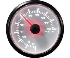 Auto Gauge UTO GAUGE laikrodis 52mm STP2W voltas