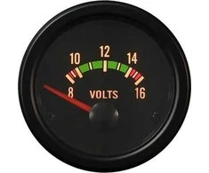 Automatinio matuoklio laikrodis AUTO GAUGE 52mm TRB Volt