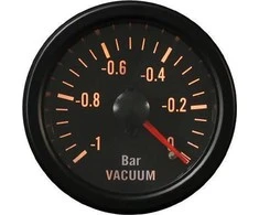 Auto Gauge AUTO GAUGE laikrodis 52mm TRB Vakuumas
