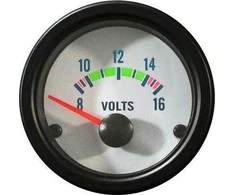 Auto Gauge Laikrodis AUTO GAUGE 52mm TRW Volt