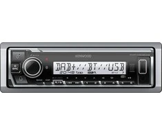 Automagnetola Kenwood, KMR-M508DAB USB MP3 magnetola su AUX įėjimu, Bluetoot