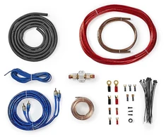 Automagnetola Automobilinis laidų komplektas 8AWG(8mm²) Nedis