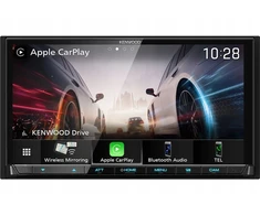 Automagnetola Kenwood automobilinis radijas Automobilinis ekranas su radiju ir GPS navigacija 2-DIN Dab+