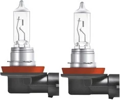 OSRAM Night Breaker Sidabrinis +100% PGJ19-2, Automobilinės lemputės, H11 55W 12V, 2 vnt