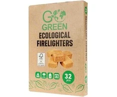 „Gogreen“ ekologiški uždegimo kubeliai, 32 vnt.
