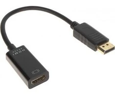AV rodymas Prievado adapteris - juodas HDMI (DP- W / HDMI- G)