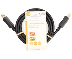 AV adapteris Nedis CCGL37010BK20 kabelio adapteris 2m DisplayPort juodas