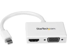 AV adapteris StarTech Rodyti Port Mini - HDMI - D-Sub (VGA) balta (MDP2HDVGW)