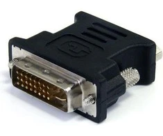 Adapteris AV StarTech DVI-I - D-Sub (VGA) juoda (DVIVGAMFB10P)