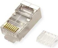 AV adapteris Value VALUE kat. 6/6A STP RJ-45 jungtis, 10 vnt.