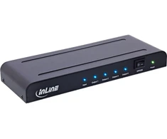 AV InLine HDMI signalo perdavimo sistema, 4 krypčių skirstytuvas, suderinamas su 4K2K@60Hz