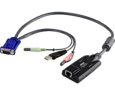 AV signalo perdavimo sistema Aten USB 2.0 Virtual Media CPU modulis, 50 metrų, ALTUSEN KA7176