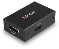 HDMI Kartotuvas - LINDY HDMI 8K60 Kartotuvas, 10m@8K60 / 13m@4K60, 48Gbps, Juodas