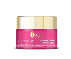 Ava Laboratorium Aktyviųjų peptidų kreminis kokteilis, mažinantis veido raukšles, 50 ml