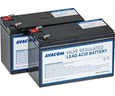 Avacom AVACOM AVA-RBP02-12072-KIT – „CyberPower“, „EATON“, „Effekta“, „FSP Fortron“, „Legrand“ akumuliatorius