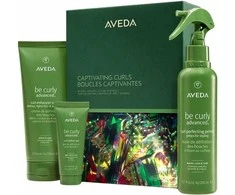Aveda Žavios garbanos rinkinys: plaukų kremas 200 ml + plaukų gelis 40 ml + nenuplaunamas kondicionierius 200 ml