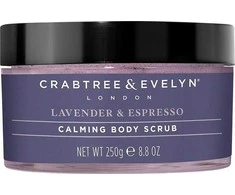Crabtree &amp; Evelyn levandų ir espreso raminamasis kūno šveitiklis, 220 ml