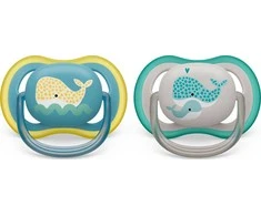 AVENT SCF349/24 Čiulptukas Ultra Air 18+ banginiai 2 vnt