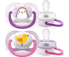 Philips AVENT SCF080/06 Čiulptukas Ultra Air Animals 0-6M Mergaitė Paukštis/Pingvinas