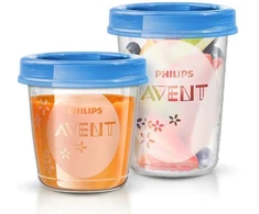 Philips Avent Baby Storage Container Set puodeliai maistui laikyti