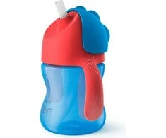 Philips Avent SCF796 / 01 švilpuko puodelis su rankenėlėmis, 200 ml, mėlynas